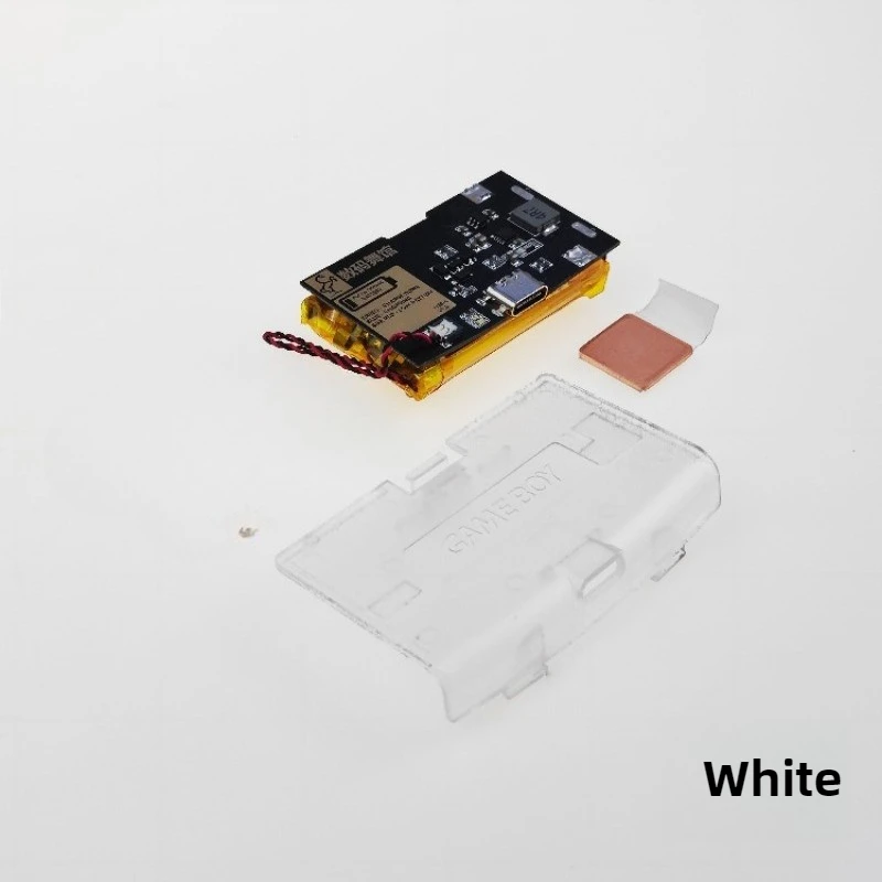 Módulo de batería recargable de iones de litio de 1800mAH para Game Boy Advance para resaltar GBA con puerto de carga tipo C cubierta de batería USB-C - imagen 4