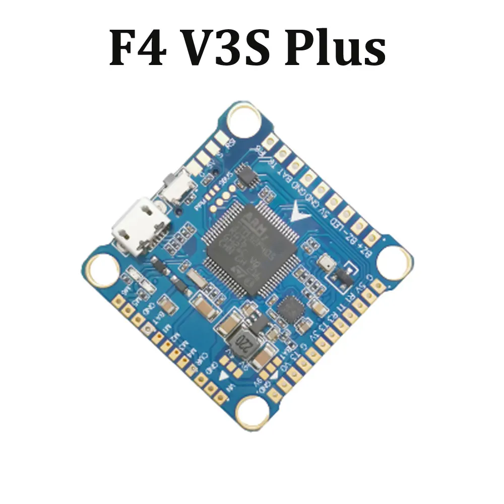 Betaflight F4 V3S Plus controlador de vuelo OSD 2-6S barómetro incorporado 30,5x30,5mm para RC Dron de carreras con visión en primera persona Quadcopter