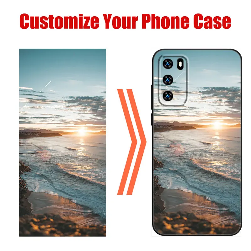 Funda de teléfono personalizada DIY para Samsung Galaxy S23, S22, S21, S20 Ultra FE, S10E, S10 Lite, S9, S8 Plus, S7, S6 Edge, cubierta negra de TPU suave - imagen 2
