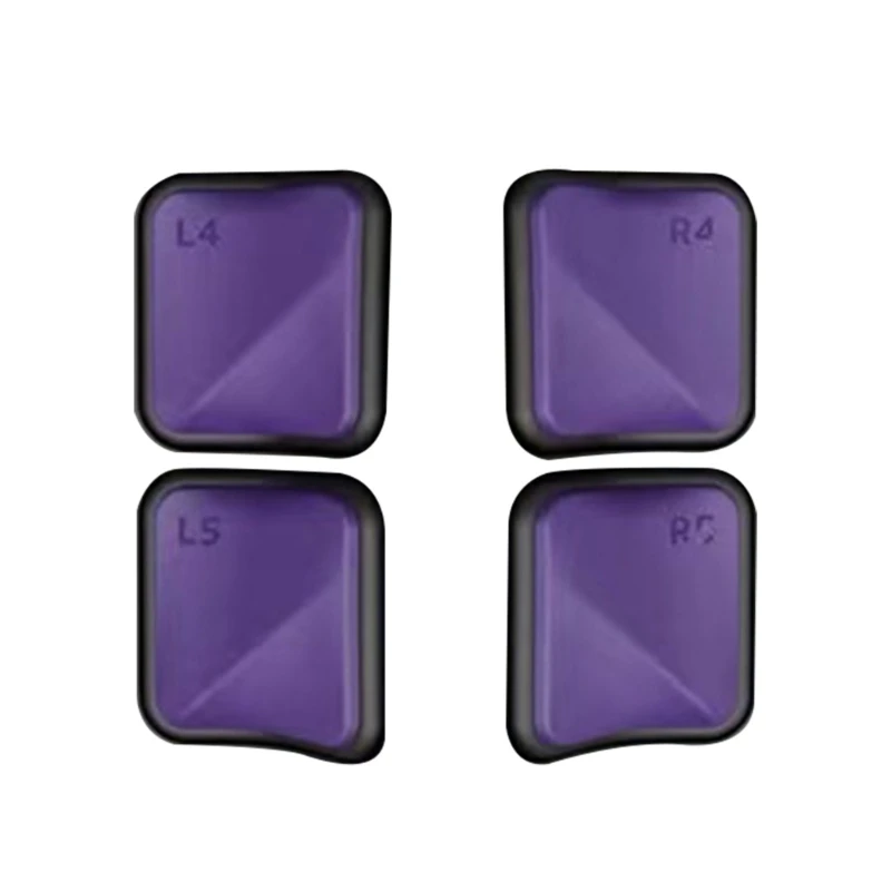 Juego de mejora de botones traseros para cubierta de vapor, almohadillas antideslizantes, agarre de mango para consola de cubierta de vapor, accesorio de botón trasero - imagen 5