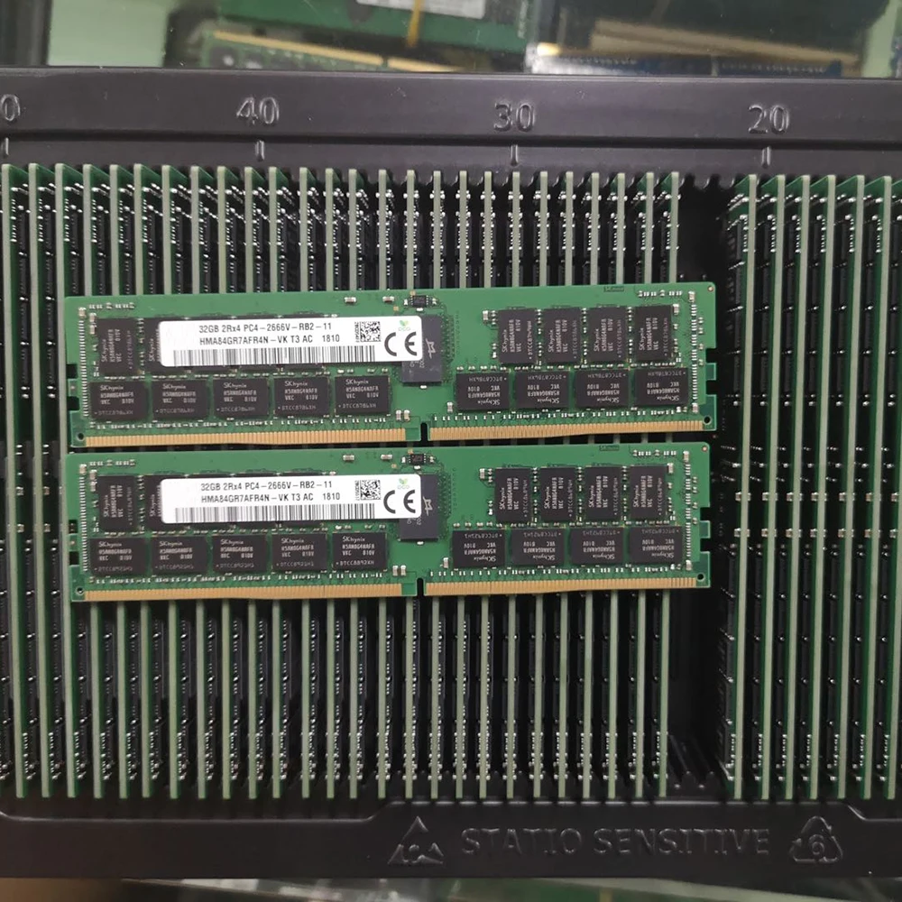 1 Uds RAM 32G 32GB DDR4 2666V 2666ECC memoria de servidor HMA84GR7AFR4N-VK