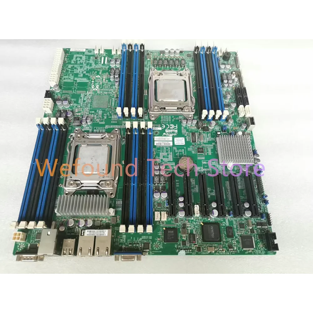 X9DRD-EF para placa base de servidor Supermicro chip C602 6 PCI-E - imagen 2