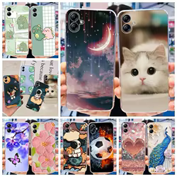 Funda de silicona transparente para Samsung Galaxy A04s, carcasa bonita pintada, SM-A047F, A04e A 04 s Galaxy A04