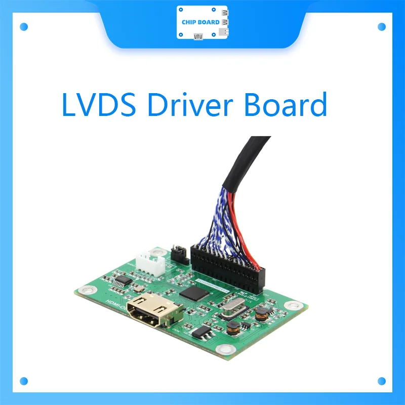 Placa controladora LVDS/convertidor adaptador compatible LVDS a HDMI compatible con resolución 1080P