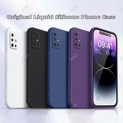 Funda Silicona Líquida Samsung Galaxy A – Transparente Ultrafina