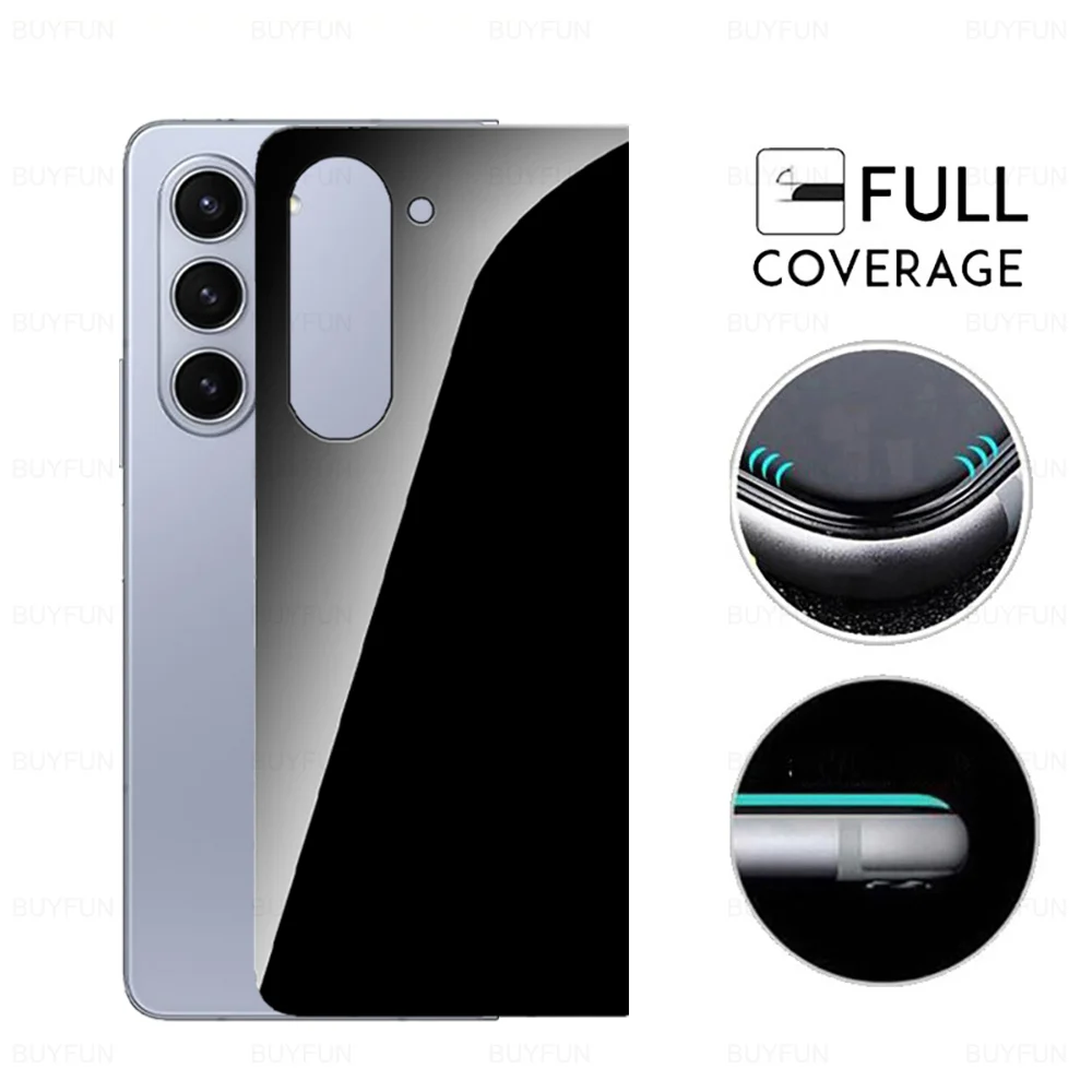 Vidrio trasero 9H para Samsung Galaxy Z Fold5, vidrio templado ZFold 5 Fold4 Fold3 Fold 3 4 ZFold5 5G, Protector de pantalla, película de lente de cámara - imagen 5