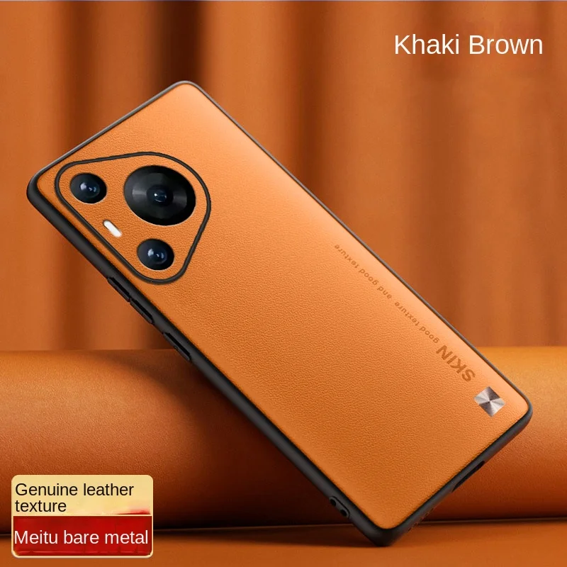 Funda de piel vegana suave para Huawei P70 Pro, funda protectora trasera para Huawei P70 p70Pro, funda completa para teléfono
