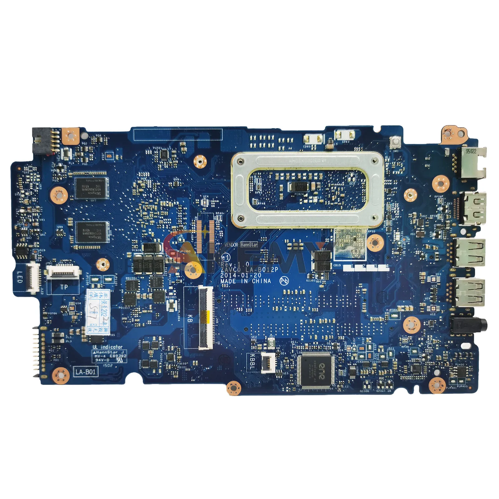 Placa base LA-B012P para Dell Inspiron 14 5443 5447 5448 5542 5547 5548 placa base para ordenador portátil con 5 i7 CN-0V25MC 006M0K 100% probado - imagen 2