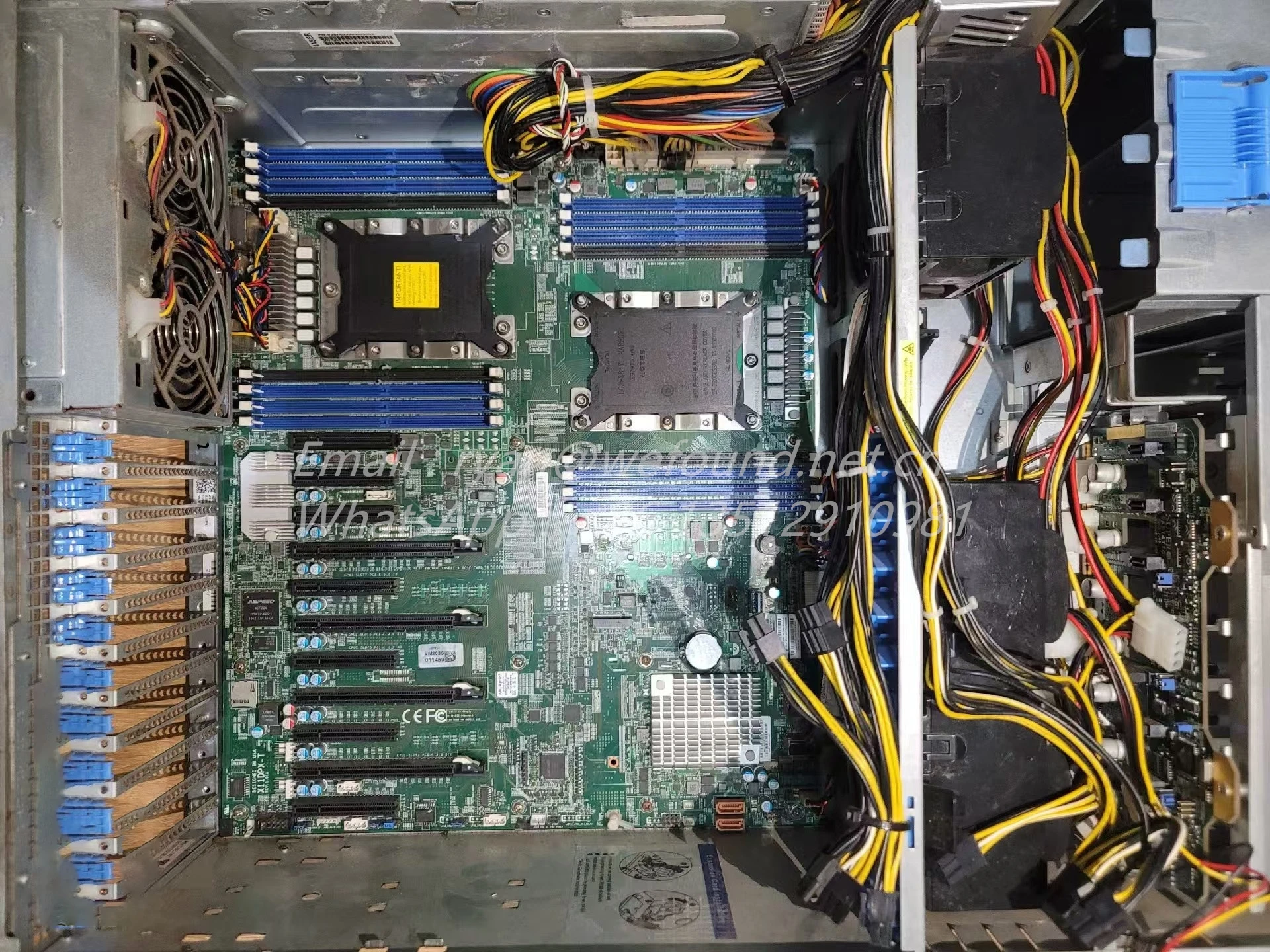 X11DPX-T para ranuras Supermicro 11 PCI-E, 3 UPI, placa base Dual 10GbE, procesador Xeon escalable - imagen 3