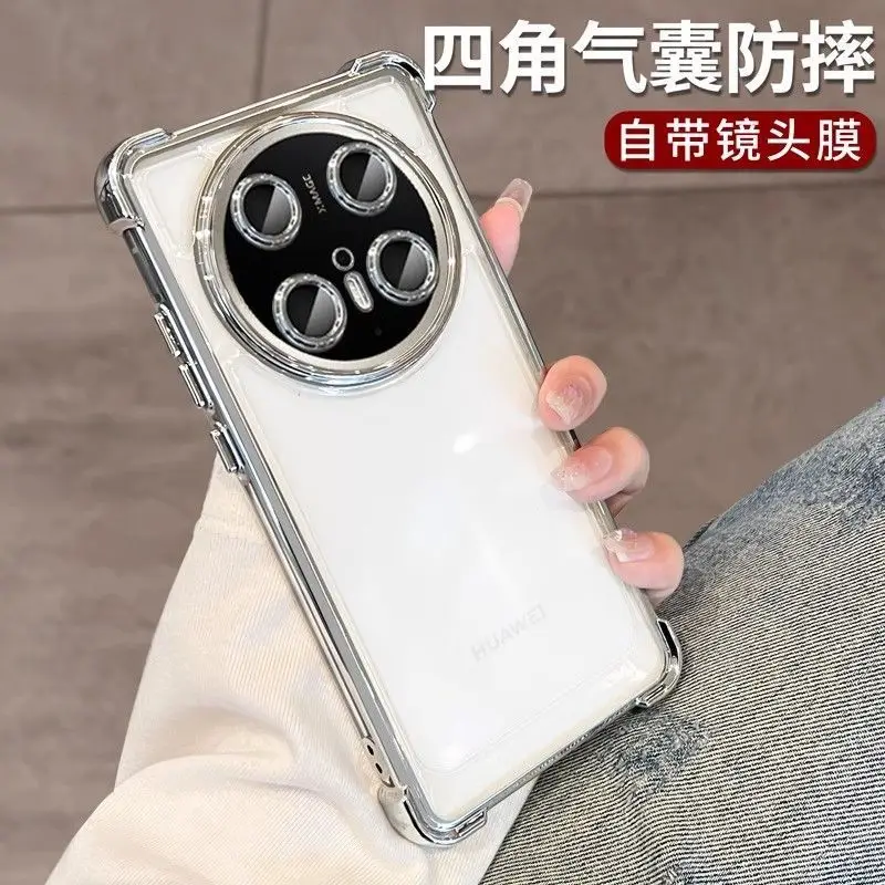 Para Honor Magic 8 Pro funda protectora de Airbag transparente para teléfono Honor Magic 8 Lite protección de lente revestimiento cubierta a prueba de golpes - imagen 4