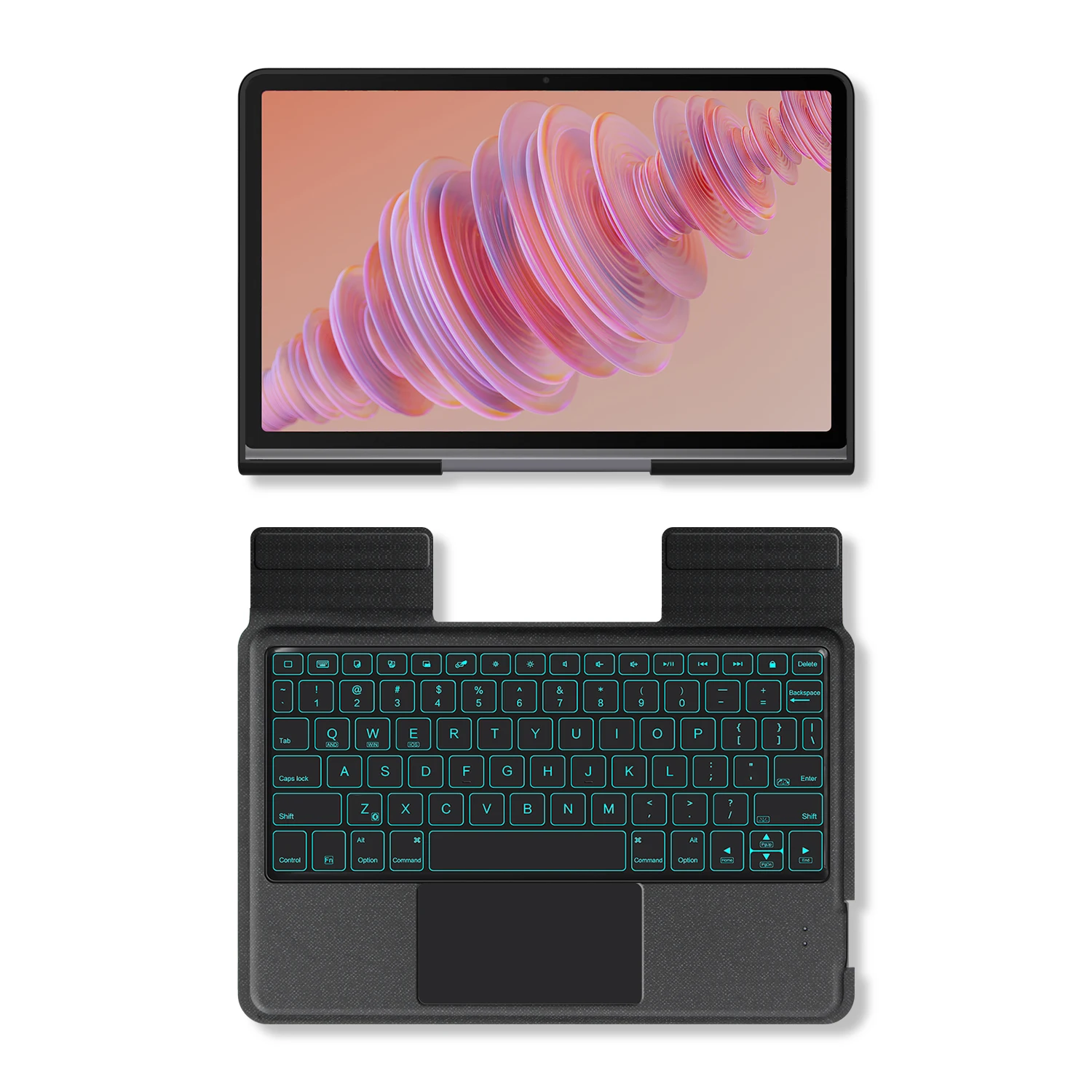 HUWEI teclado mágico para Lenovo Tab Plus 11,5 pulgadas 2024 funda para Lenovo Tab Plus 2024 Tablet funda para teclado 11,5 "TB351FU - imagen 3