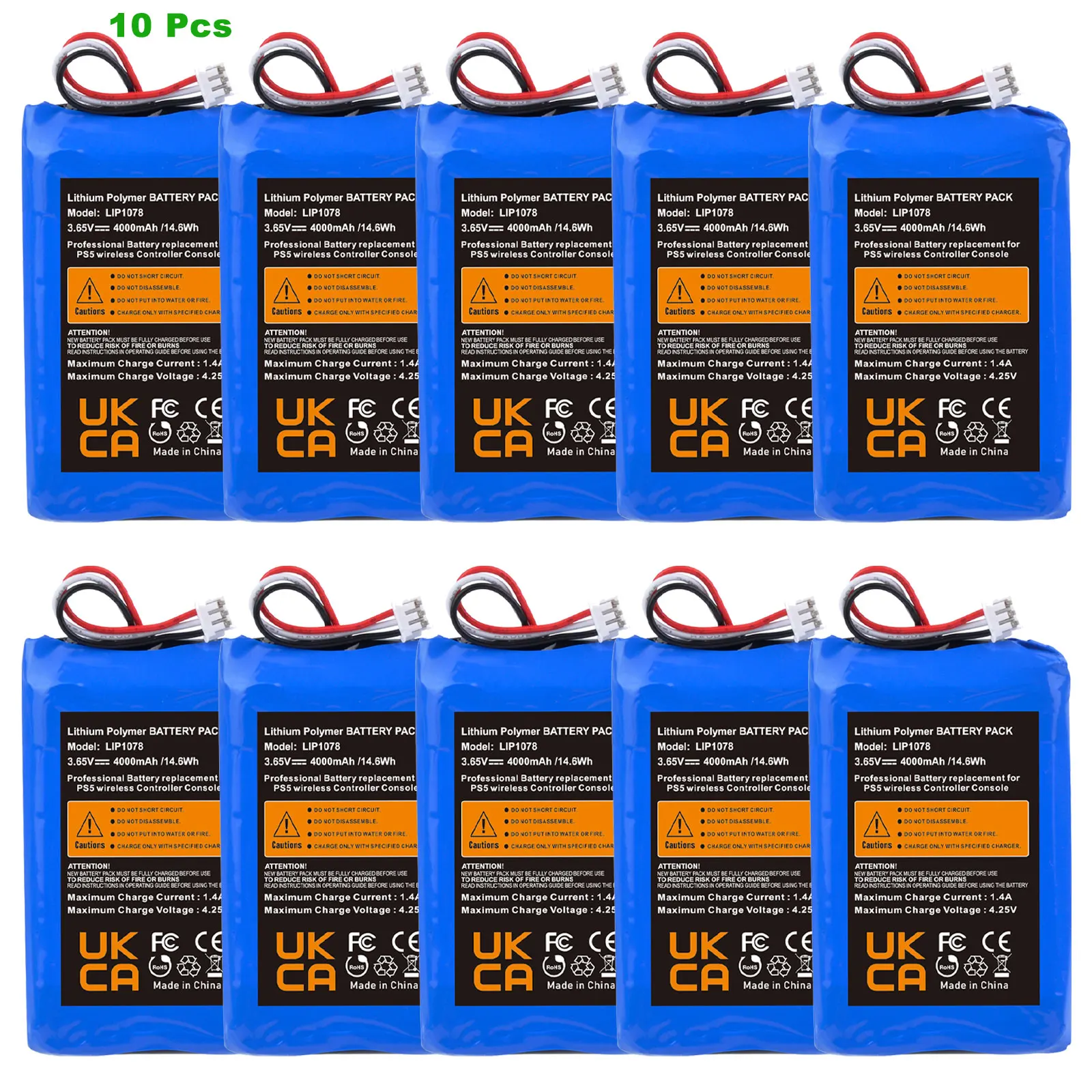 10 pcs batteries