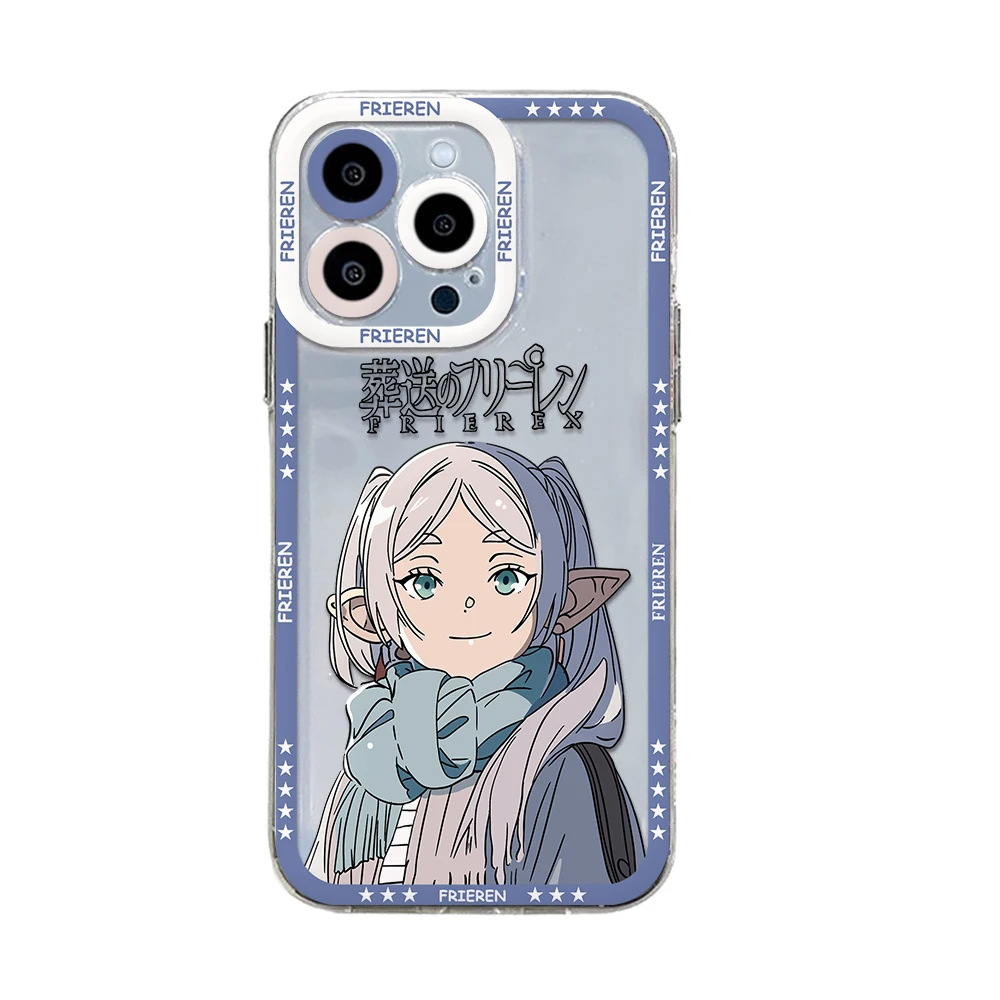 Funda de teléfono Anime Frieren Beyond Journeys End para IPhone 15 14 13 12 11 Mini Pro Max X XR XSMax 6S 6 7 8 Plus SE20 - imagen 3