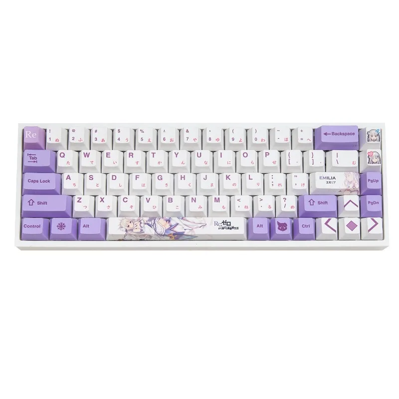 Re: Life Anime, teclas PBT altamente sublimadas de fábrica originales temáticas, compatibles con teclados mecánicos - imagen 2