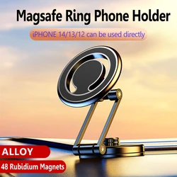 Soporte Magnético para Coche MagSafe Plegable para Tesla e iPhone