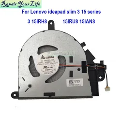 Lenovo IdeaPad Slim 3 Ventilador Refrigeración CPU para Portátil