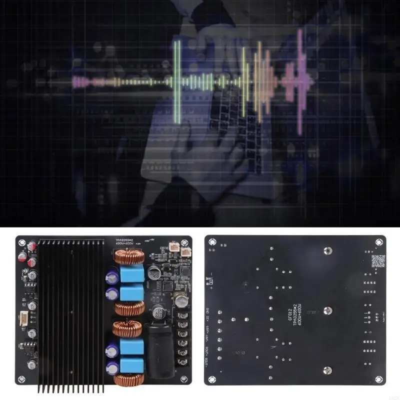 Placa amplificadora TPA3255 gran potencia 462E, 600W + 600W, compatibilidad impedancia amplia, funcionamiento estable para - imagen 2