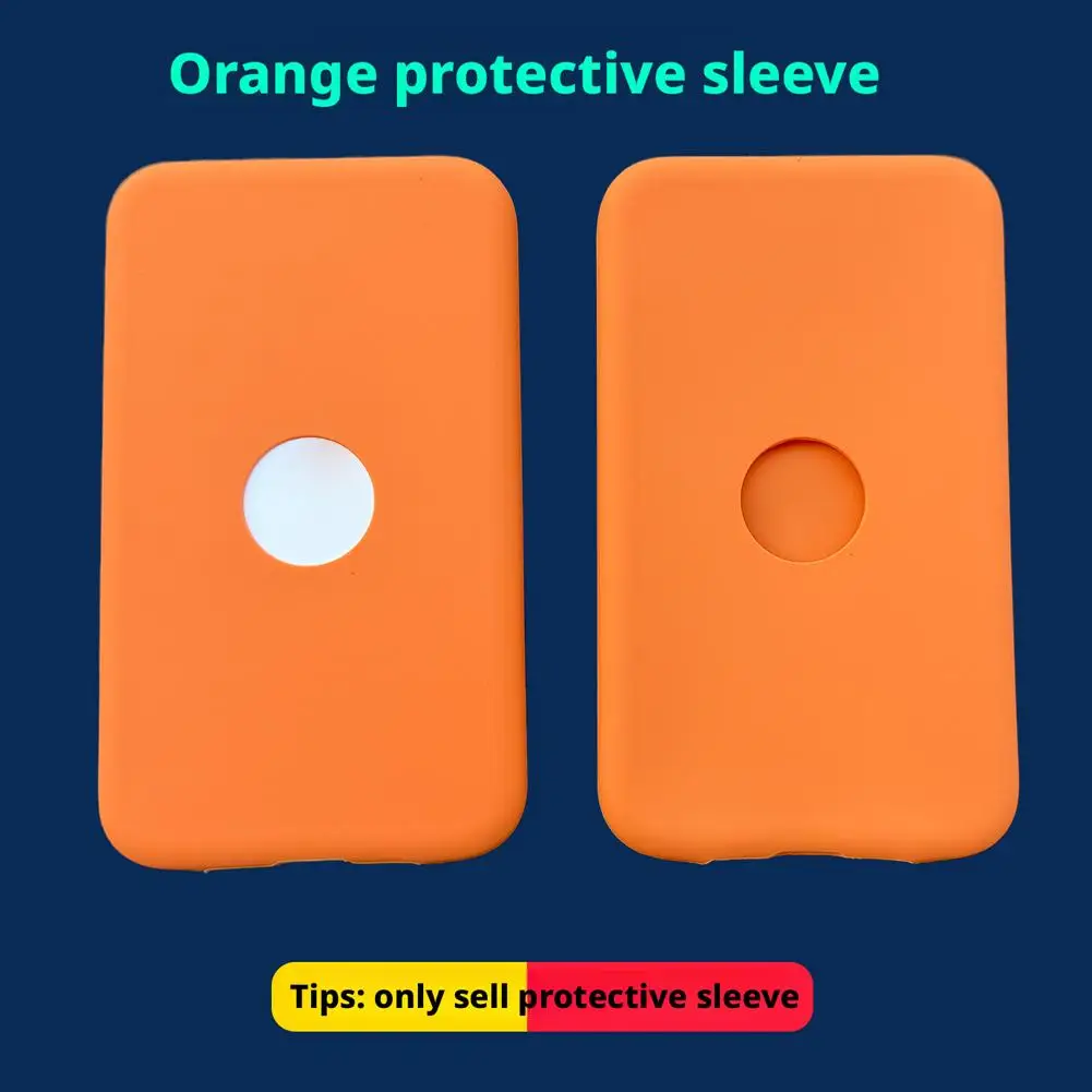   Para iphone específico para baterías MagSafe banco de energía magnético cubierta protectora de silicona apertura precisa, diseño ligero B7W4 - imagen 4