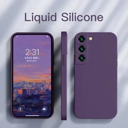 Funda Silicona Samsung Galaxy S21 S23 S22 Note 20 Ultra – Antigolpes