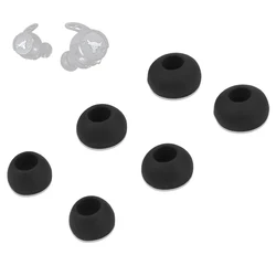 6 uds almohadillas de silicona para JBL UA FLASH X Rock almohadillas para JBL Project Rock TWS puntas diámetro de salida 4-5mm