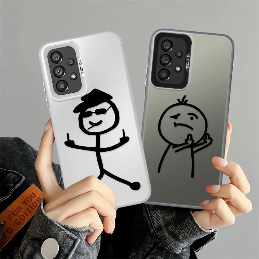 Funda trasera de teléfono con figuras artísticas de moda para Xiaomi Redmi K60 9C 13C A1 A2 Plus 9T 10C 14C A5 12C