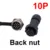 Back nut 10P