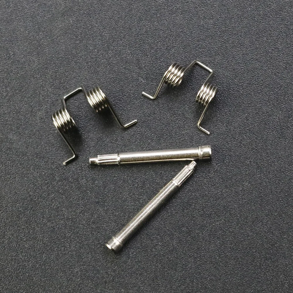 2-5 juegos de resorte de botón de disparo LT RT para Xbox One S Slim controlador ultrafino soporte de repuesto botón de fijación de tira de Metal - imagen 4