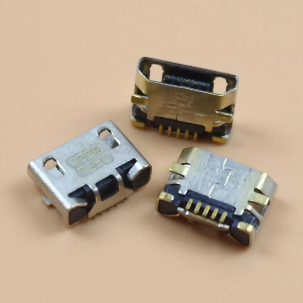 1-20 piezas Original Micro USB 5pin SMD conector puerto de carga piezas de reparación para NOKIA N215 N225 N207 208 N220 230 Universal