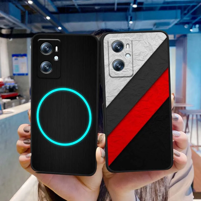 Funda de teléfono negra redonda de fibra de carbono para Xiaomi Redmi 12 13C 12C 13 10C 9T A2 9A 9C 7A Note 10S 8T 10 9 8 Pro 4G 5G - imagen 4