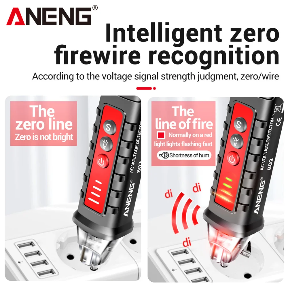 ANENG ST181 medidor de pinza Digital multímetro profesional voltaje CC/CA 4000 recuentos corriente Ohm amperímetro probador Hz herramienta de capacitancia - imagen 4