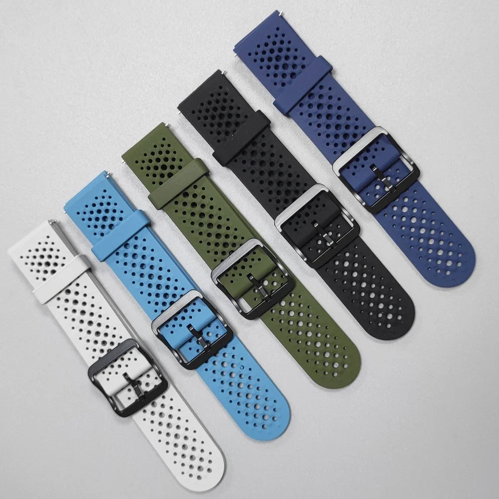 Correa de reloj inteligente de 22mm para Garmin Forerunner 570 pulsera deportiva de silicona de 47mm para Garmin Venu 3 2 265 255 Vivoactive 4 correa de reloj - imagen 3