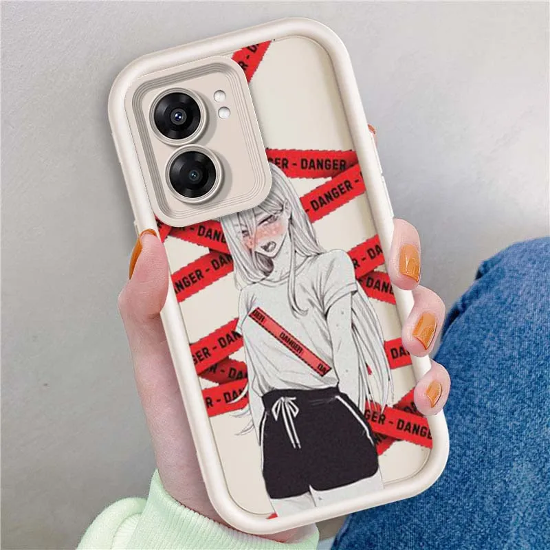 Funda Protectora para Teléfono con Diseño de Anime Chainsaw Man para OPPO A96 A58 A74 A78 A72 A53 A54S A94 A54 A16 A52 A57 A98 A76 - imagen 4