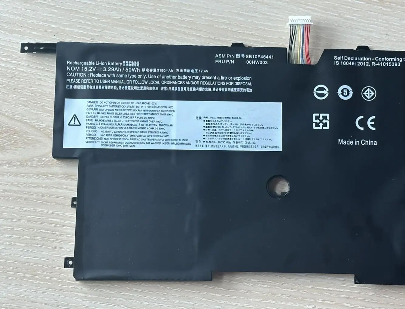 00HW003 00HW002 batería de ordenador portátil para Lenovo ThinkPad X1 Carbon Gen3 2015 X1 Carbon 2014 Gen2 SB10F46440 45N1700 45N1701 45N1702 - imagen 4