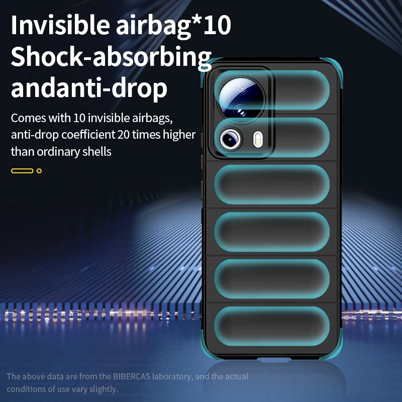 Funda a prueba de golpes para Xiaomi 11T 12T 13T 13 Lite Mi13 Ultra POCO C65 X6 F6 M6 Pro Redmi Note 13 Pro Plus 13C 4G 5G funda de silicona - imagen 5