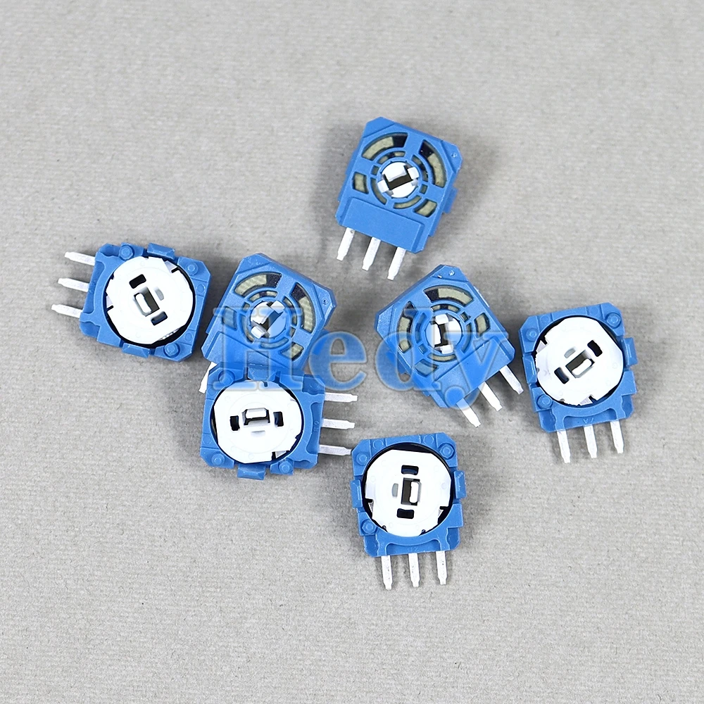 10 Uds. Sensor de microinterruptor analógico 3D para Playstation 5 PS5 PS4 2,3 K potenciómetro de resistencias de eje de palanca de pulgar 3D - imagen 4