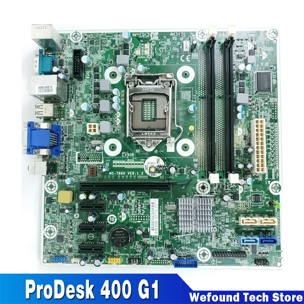 Para placa base HP ProDesk 400 G1 MS-7860 718775 -001 718413 -001 718413 -601 - imagen 2