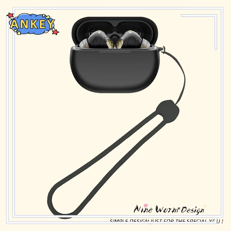 Funda protectora para auriculares SoundPEATS Capsule3 Pro , Air3 Pro , Air3 Deluxe HS, anticaída, silicona suave