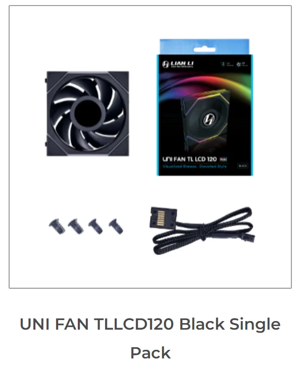 LCD TL120 black 1PCS