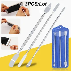 Kit de herramientas de mano con palanca de apertura de reparación, hoja para teléfono inteligente, tableta, PC, Spudger de Metal, juego de herramientas de desmontaje para IPhone/IPad/tableta, 3 uds.