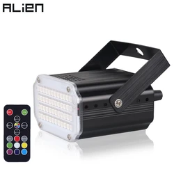 Luces LED UV RGB Estroboscópicas – Activación por Sonido para Fiesta y Club