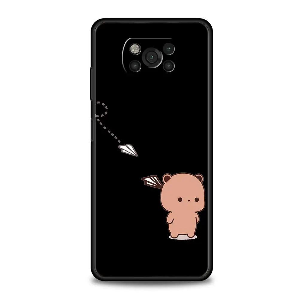 Funda blanca y negra para Xiaomi Poco X5 Pro, carcasa para Poco X4, X3, NFC, F5, F4, F3, GT, M5, M4, 5G, M3, C51, C50, C55 - imagen 5