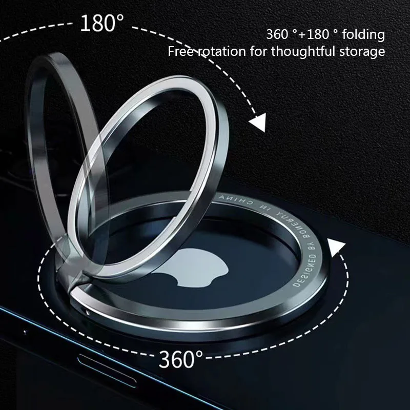 Soporte magnético para anillo de teléfono móvil, soporte extraíble para teléfono móvil, soporte para iPhone MagSafe Samsung Xiaomi - imagen 5