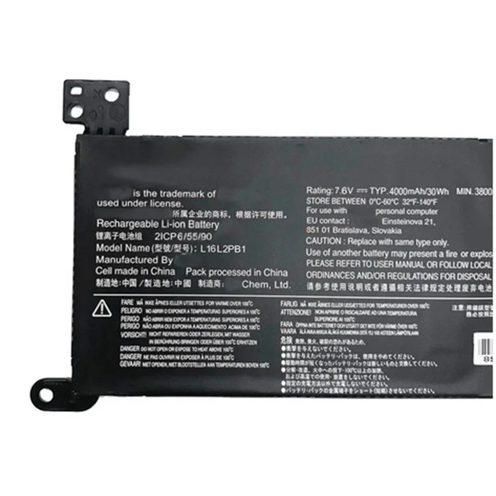 L16M2PB1 L16S2PB1 L16S2PB2 L16C2PB1 L16C2PB2 7,4 V 30WH batería para Lenovo 320-15ABR/15ISK 320-15IKBR 320-17IKB Xiaoxin 5000-15 - imagen 2