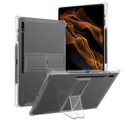 Funda TPU con soporte para Samsung Galaxy Tab S10 Lite y S9 FE