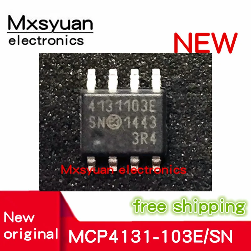 Lote de 5 unidades de MCP4131-103E/SN 4131103E, MCP4131-103E MCP4131 SOP, nuevo y Original