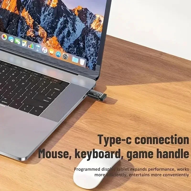 Adaptador USB A a USB C OTG 10A, convertidor tipo C a USB, adaptador USB 3,0 para Xiaomi 14 MacBook, conector OTG USB a tipo C - imagen 5