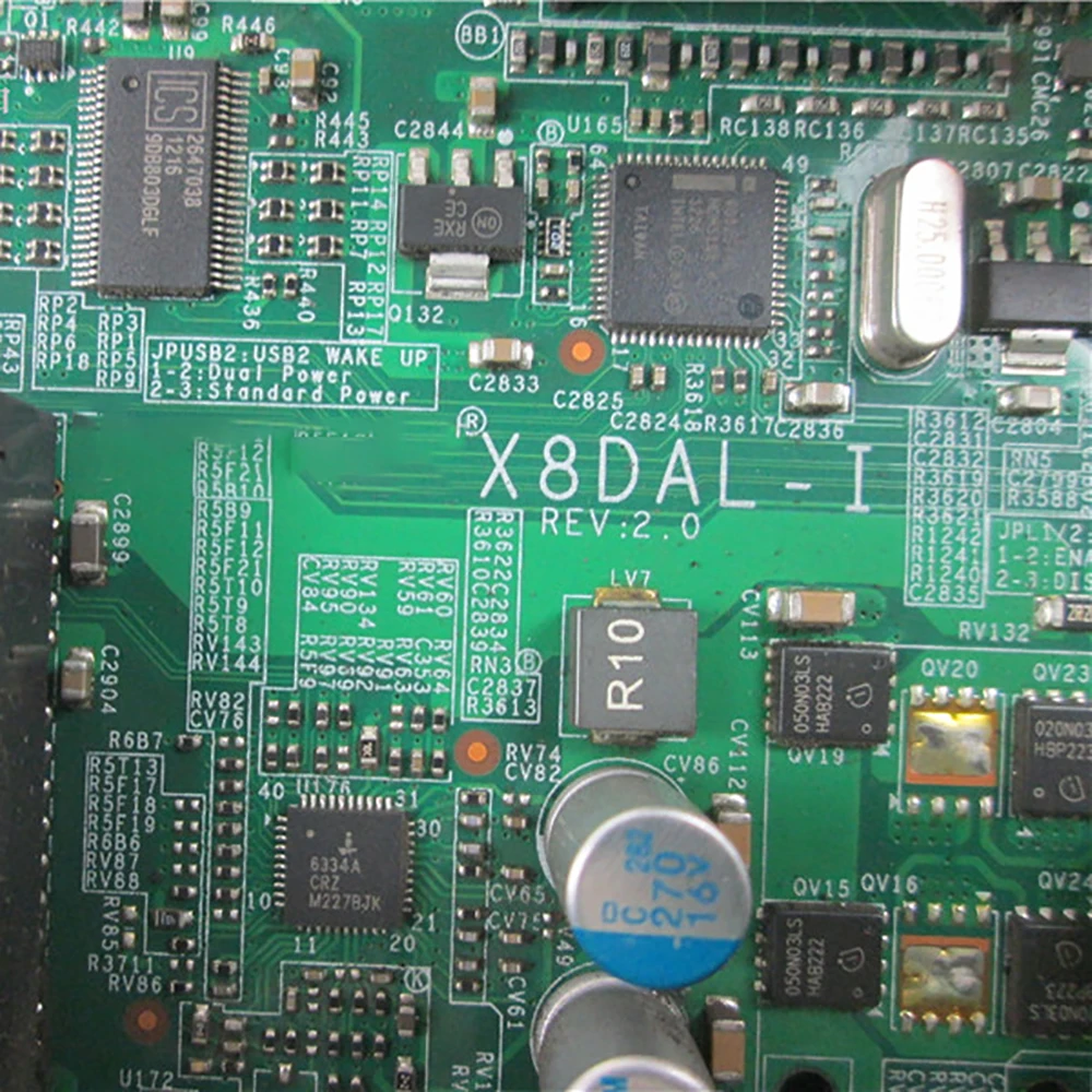 Placa base DDR3 SATA2 PCI-E 2,0, procesador Xeon serie 5600/5500 para Supermicro X8DAL-i