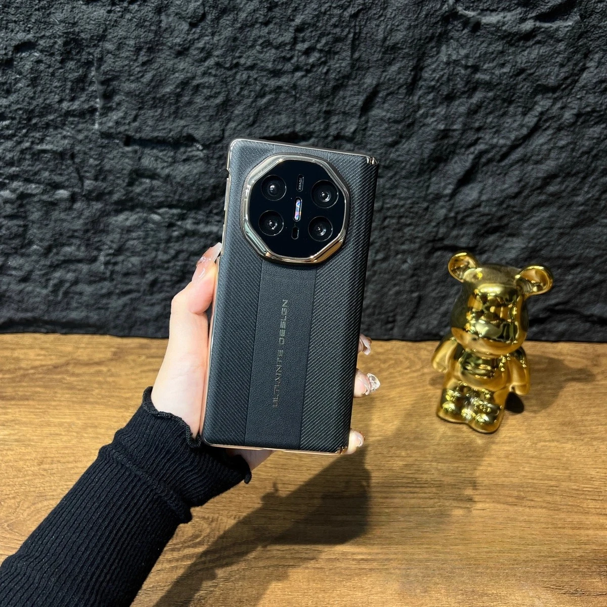 Para HUAWEI Mate X6 Funda de lujo plegable pantalla de cuero mate Funda agradable a la piel para Huawei Mate X 6 Funda de parachoques a prueba de golpes - imagen 2