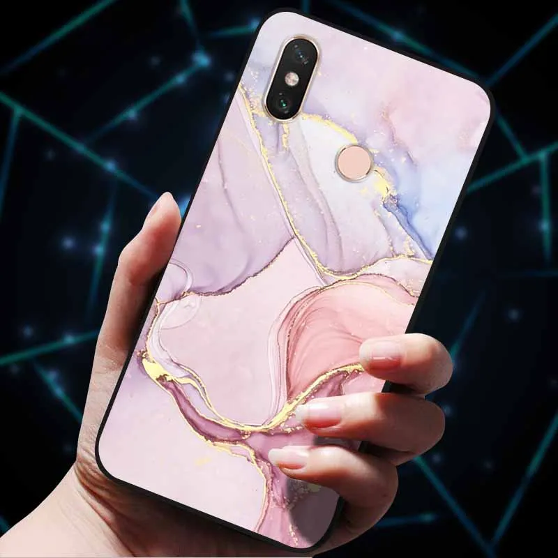 Para Xiaomi Mi Max3 funda Mix 2S Mix3 mármol suave TPU silicona a prueba de golpes fundas de teléfono para Xiaomi Mi Mix 3 funda Mix2S Coque Fundas - imagen 5