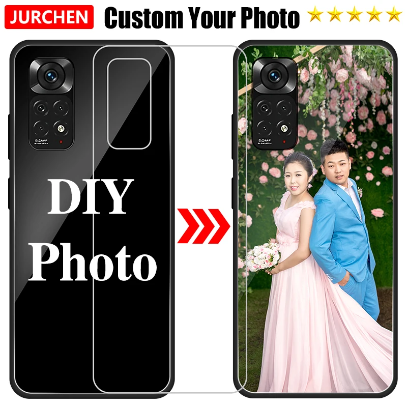 Funda de cristal de silicona con foto personalizada para Xiaomi Poco X4 GT Redmi Note 11S 11T 11 12 S 12X 12S 11R F4 Pro Plus Ultra Lite 5G NE - imagen 4